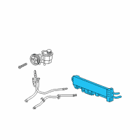 OEM Chrysler Cooler-Power Steering Diagram - 55056348AC