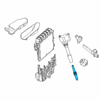 OEM BMW Spark Plugs Diagram - 12-12-0-040-551