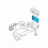 OEM Nissan Altima Controller Unit USM Diagram - 284B7-8J02A