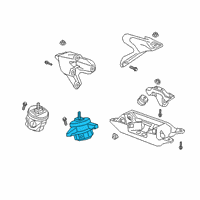 OEM 2019 Cadillac CT6 Mount Diagram - 84468648