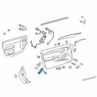 OEM Cadillac CTS Window Switch Diagram - 22810044