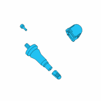 OEM 2020 Ford F-250 Super Duty Tire Pressure Sensor Diagram - HC3Z-1A189-A