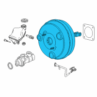 OEM 2019 Chevrolet Colorado Booster Assembly Diagram - 84251010