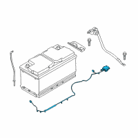OEM Kia Battery Wiring Assembly Diagram - 918503T010