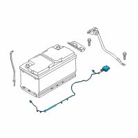 OEM Kia K900 Battery Wiring Assembly Diagram - 918503T010