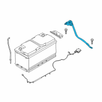 OEM 2016 Kia K900 Battery Sensor Assembly Diagram - 371803T200