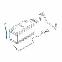 OEM 2015 Kia K900 Vent Hose Assembly-Battery Diagram - 371143T100
