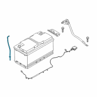 OEM Kia K900 Vent Hose Assembly-Battery Diagram - 371143T200