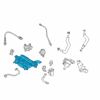 OEM 2018 Hyundai Elantra CANISTER Assembly Diagram - 31420-F2500