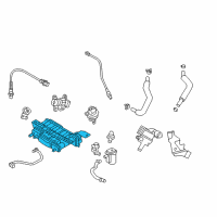 OEM 2017 Hyundai Elantra CANISTER Assembly Diagram - 31420-F2500