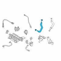 OEM Hyundai Hose Assembly-PCV Diagram - 26720-2E010