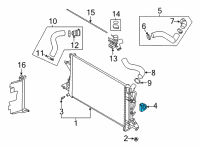 OEM Hyundai Bracket-Reservoir MTG Side Diagram - 253S3-AA000