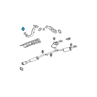 OEM 2009 Cadillac DTS Flange, Exhaust Manifold Pipe Diagram - 1647559