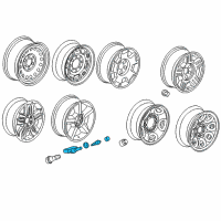 OEM 2010 Chevrolet Tahoe Sensor Diagram - 13598771