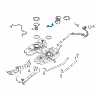 OEM 2012 Ford Edge Fuel Gauge Sending Unit Diagram - BT4Z-9A299-A