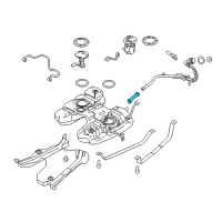 OEM 2015 Lincoln MKX Filler Hose Diagram - BT4Z-9047-A