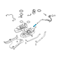 OEM 2013 Lincoln MKX Filler Hose Diagram - BT4Z-9047-A