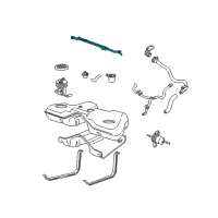 OEM 2000 Lincoln LS Hose Diagram - XW4Z-9324-AE