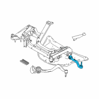 OEM BMW M6 Repair Kit, Wishbone, Right Diagram - 31-12-2-347-984