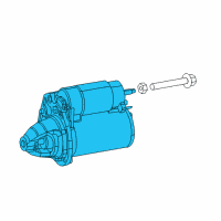 OEM 2018 Jeep Cherokee Engine Starter Diagram - 56029615AD