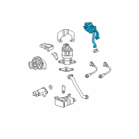 OEM 2008 Cadillac DTS Shut-Off Valve Diagram - 12619111