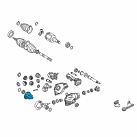 OEM Toyota Sequoia Differential Case Diagram - 41301-34902