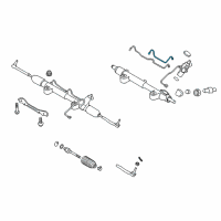 OEM 2015 Infiniti Q40 Tube Assy-Cylinder Diagram - 49541-JK60A