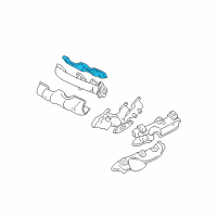 OEM Pontiac Grand Prix Exhaust Pipe Gasket Diagram - 24504632