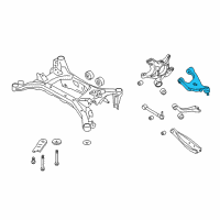 OEM 2015 Scion FR-S Upper Control Arm Diagram - SU003-07492