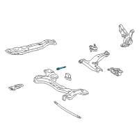 OEM 1998 Toyota Corolla Damper Bolt Diagram - 90119-14023