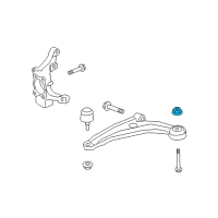 OEM 2013 Dodge Grand Caravan NUT/WASHR-HEXAGON Diagram - 6509057AA