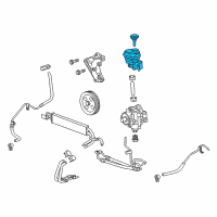 OEM Cadillac Reservoir Asm-P/S Fluid Diagram - 22768353