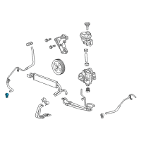 OEM 2015 Chevrolet Traverse Boot Kit Clamp Diagram - 11517127