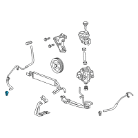 OEM GMC Acadia Limited Boot Kit Clamp Diagram - 11517127