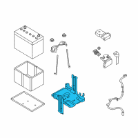 OEM Nissan Bracket-Control Unit Diagram - 23714-8FM0A