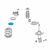 OEM 2007 Saturn Outlook Upper Insulator Diagram - 15232937