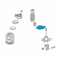 OEM 2009 Buick Enclave Lower Insulator Diagram - 15232934