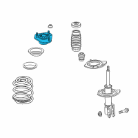 OEM Saturn Outlook Mount Diagram - 23111833