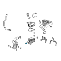 OEM 2006 Chevrolet Equinox Outlet Duct Bushing Diagram - 22676972