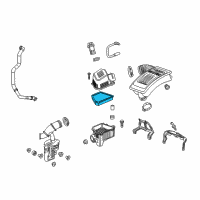 OEM 2014 Chevrolet Equinox Filter Diagram - 23335811