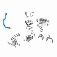 OEM 2013 GMC Terrain Hose Asm-Secondary Air Injection Pump Diagram - 25817029