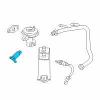 OEM Mercury Monterey Purge Control Valve Diagram - F78Z-9C915-A