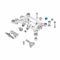 OEM 2018 BMW X3 HYDROBEARING Diagram - 33-31-6-882-543