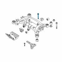 OEM 2019 BMW X3 Torx-Bolt With Washer Diagram - 33-32-6-760-340