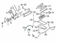 OEM Ford E-350 Club Wagon Tube Assembly Diagram - 5C3Z-6754-DA