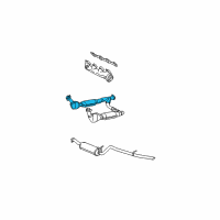 OEM Ford F-150 Heritage Converter Diagram - 3L3Z-5E212-FB