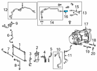 OEM 2021 Toyota RAV4 Prime Pressure Regulator Diagram - 88503-42010