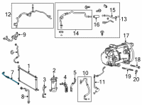 OEM 2021 Toyota RAV4 Discharge Hose Diagram - 88711-42070