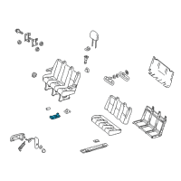 OEM 2008 Dodge Sprinter 2500 CUPHOLDER Diagram - 5103705AA