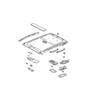 OEM 2004 Toyota Avalon Bulb Diagram - 90084-98050